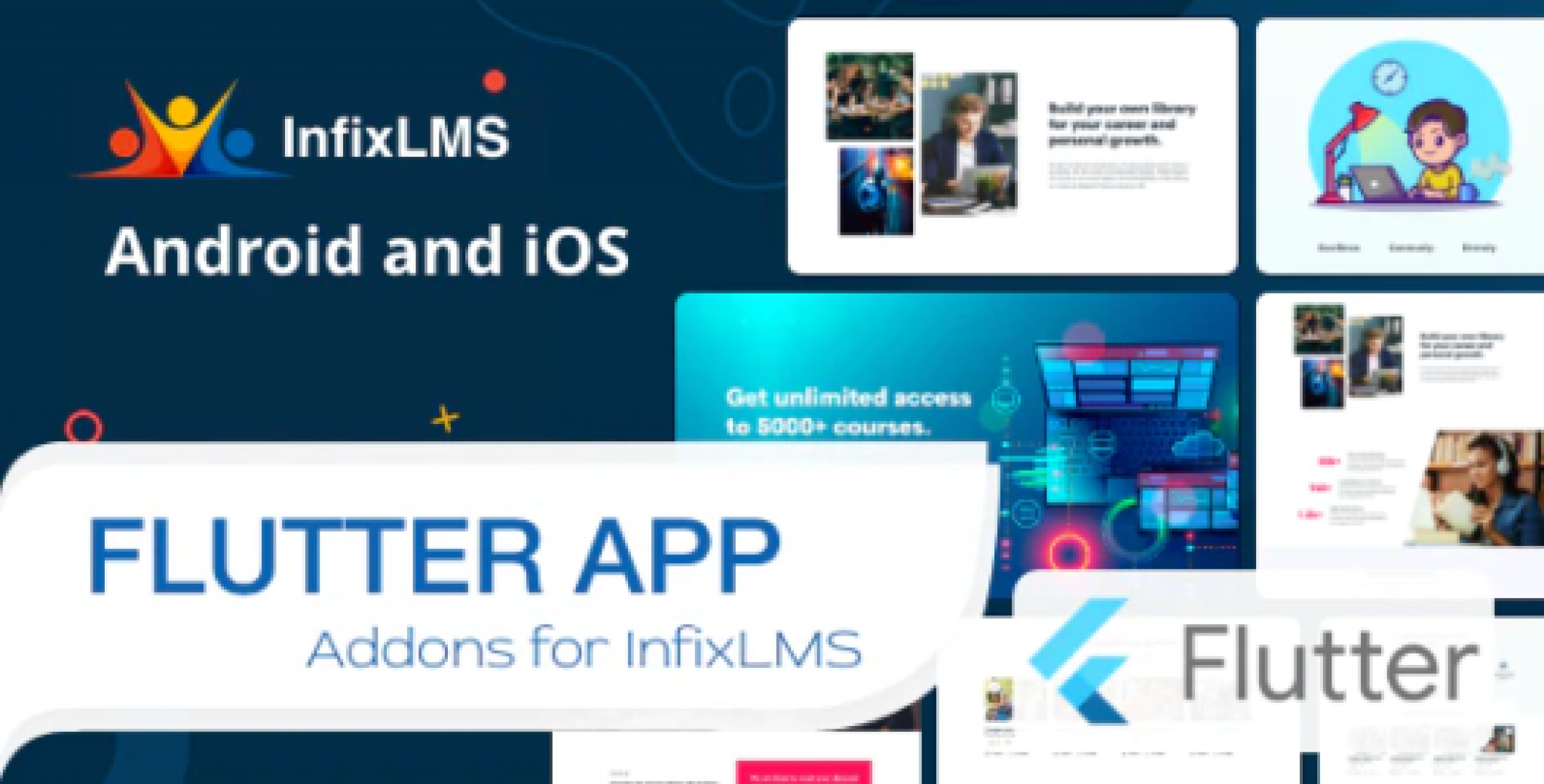 Infix LMS Flutter - Flutter Mobile App for Android and iOS - Nulled