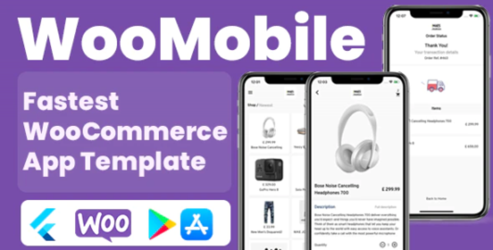 WooMobile - Flutter WooCommerce App Template for IOS and Android - Nulled